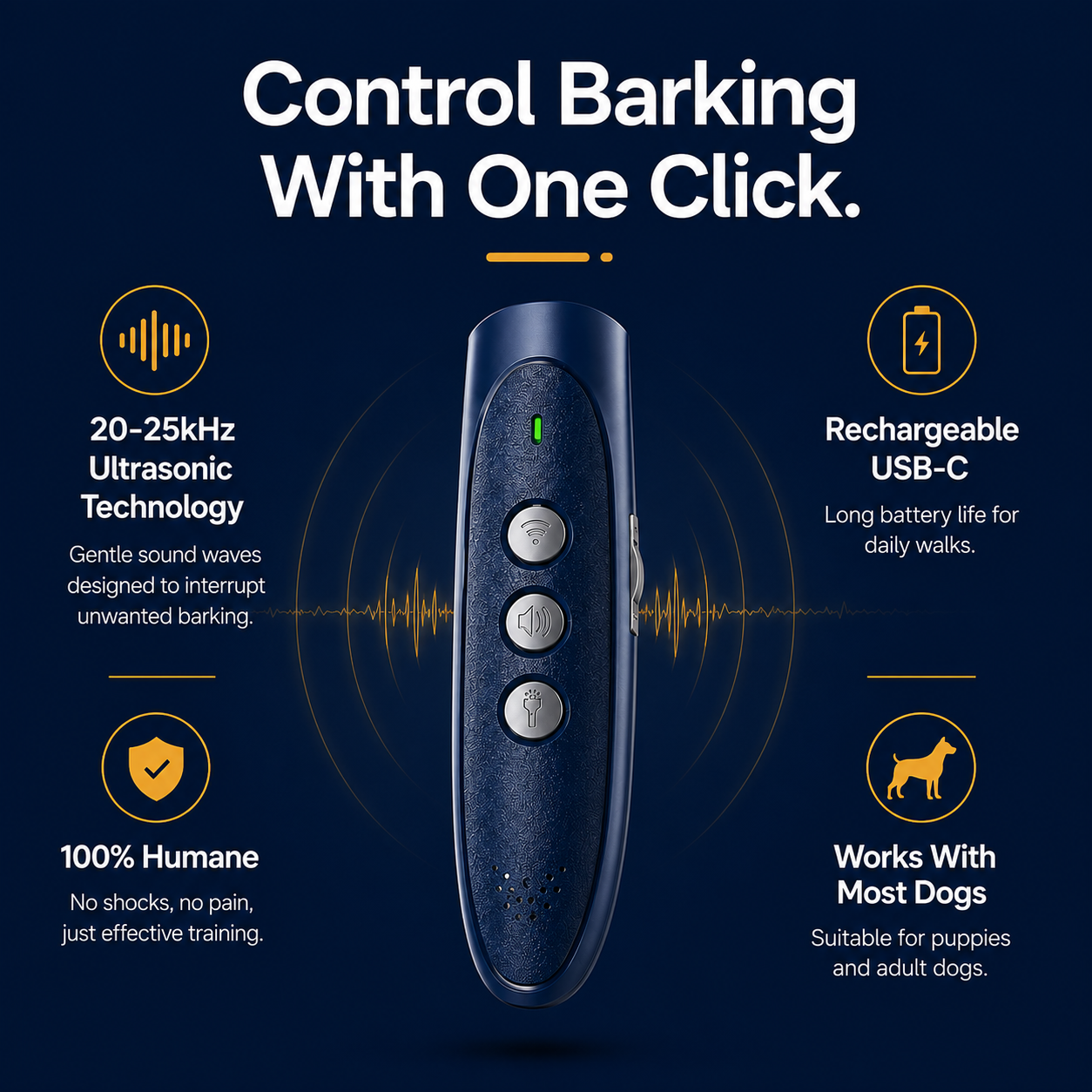 SilentPup - Bark Remote