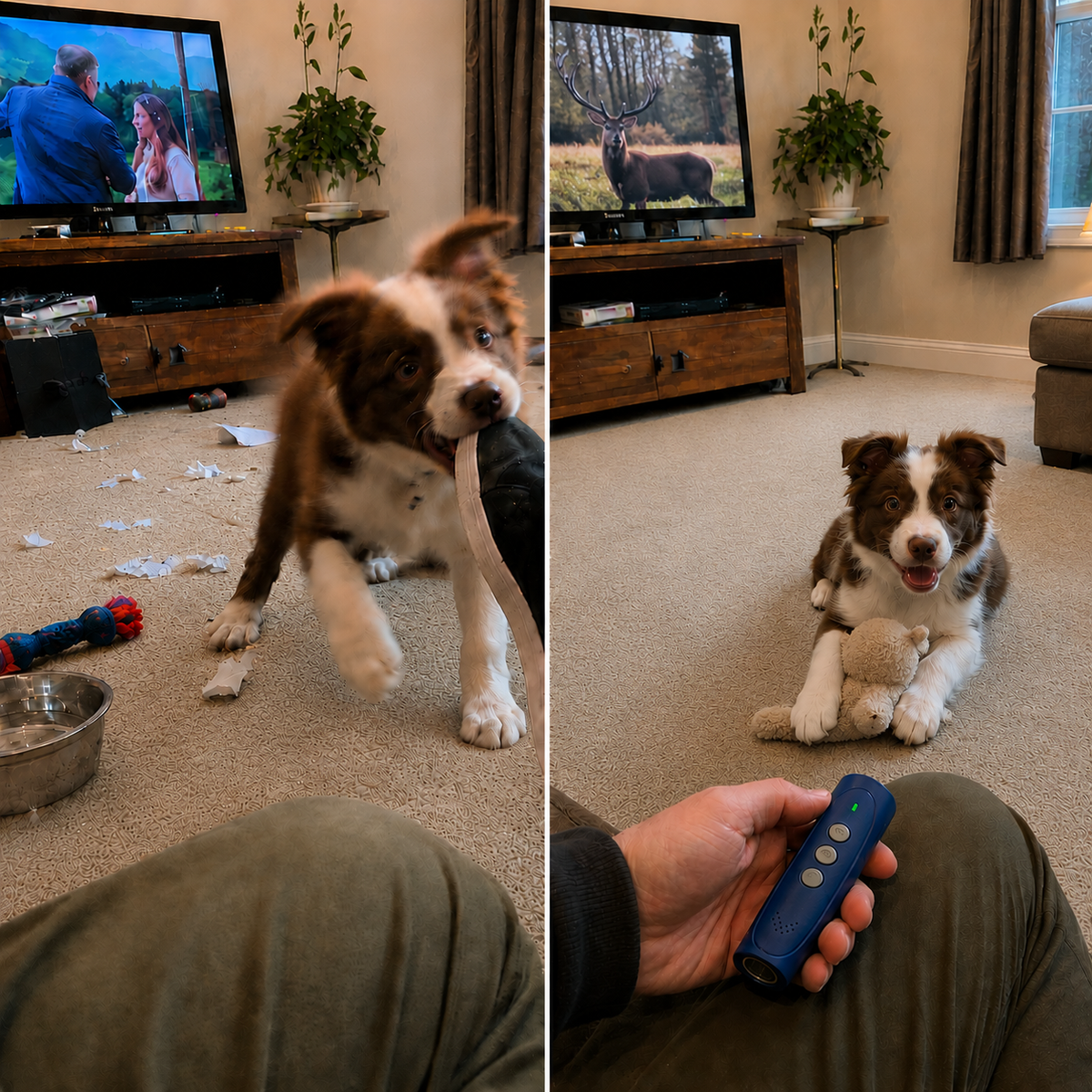 New-puppy chaos